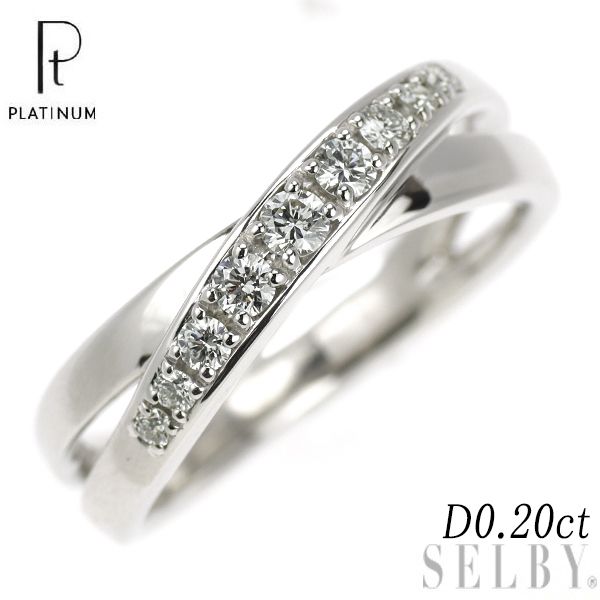 プラチナギルド Pt950 ダイヤモンド リング 0.20ct - メルカリ