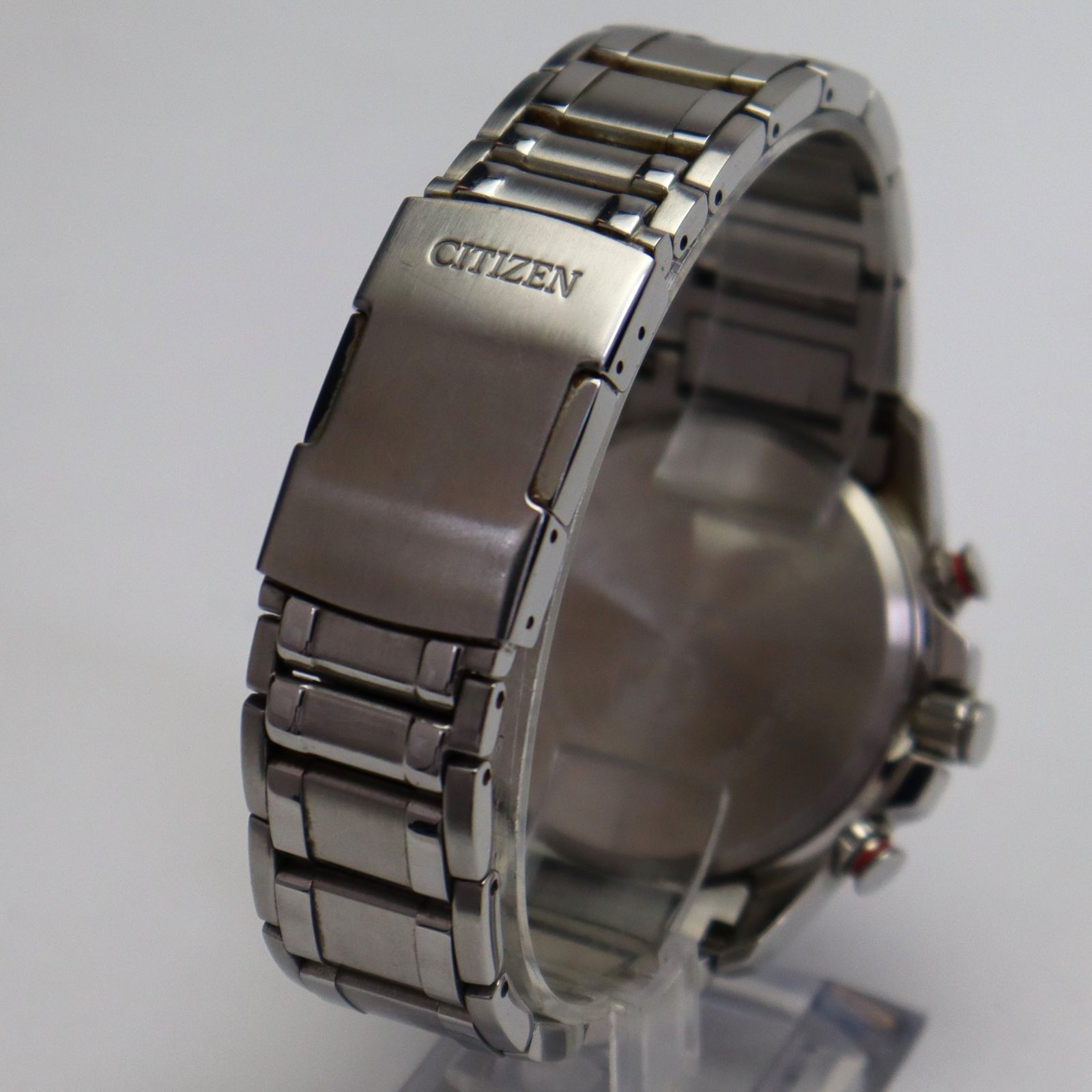 CITIZEN シチズン エコドライブ クロノグラフ E610-S104831-