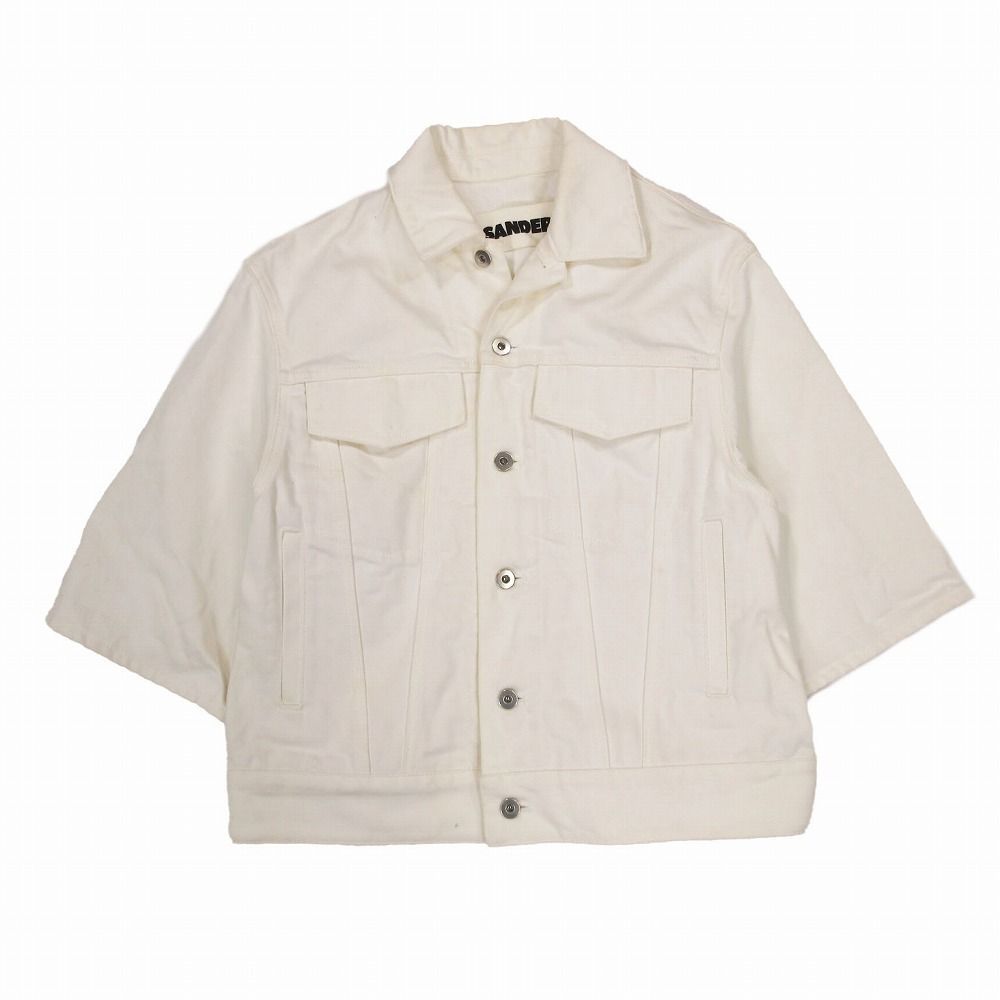 21SS ジルサンダープラス JIL SANDER+ デニム ジャケット 七分袖 