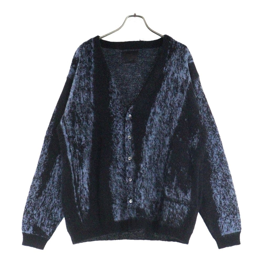 YOKE ニットカーディガン YOKE (ヨーク) 24AW JACQUARD MOHAIR CARDIGAN ジャガード