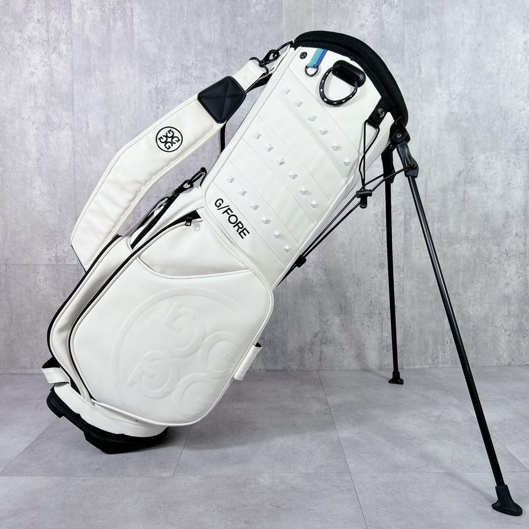 X648 G FORE ジーフォア ゴルフ スタンドキャディバッグ カバー付き