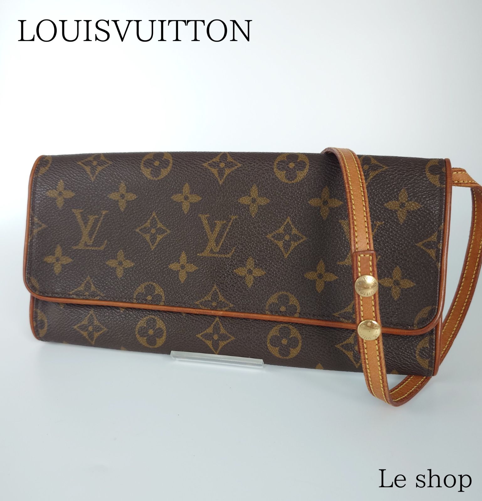 LOUIS VUITTON ルイヴィトン ポシェットツイン GM モノグラム 