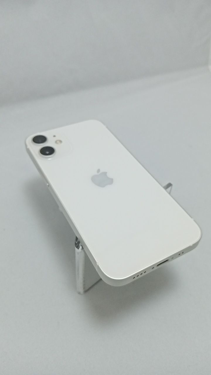 動作確認済！ iPhone12mini A2398 128GB 本体 ホワイト SIMフリー 箱 