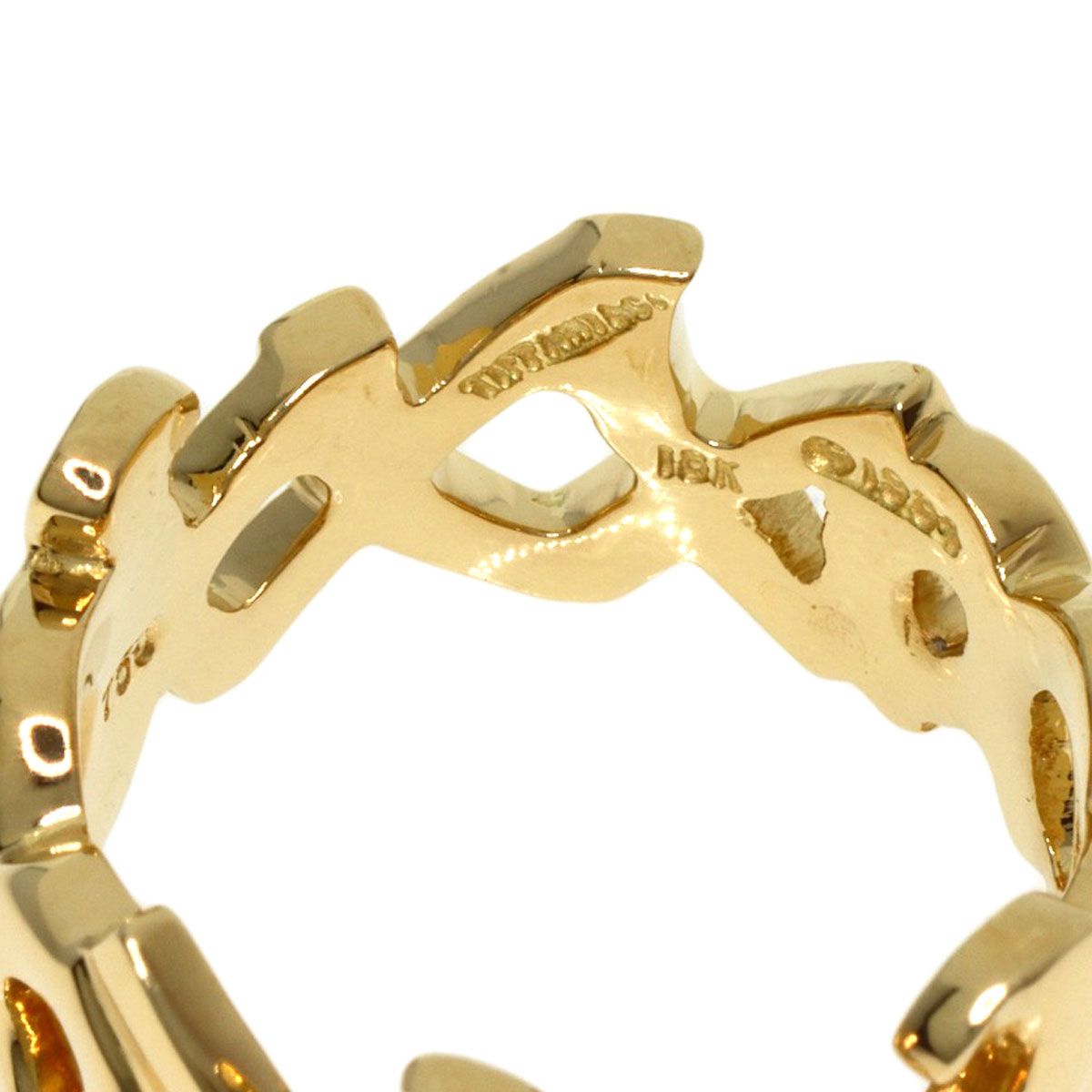 TIFFANY&Co. ティファニー ラブ&キス パロマピカソ リング・指輪 K18YG