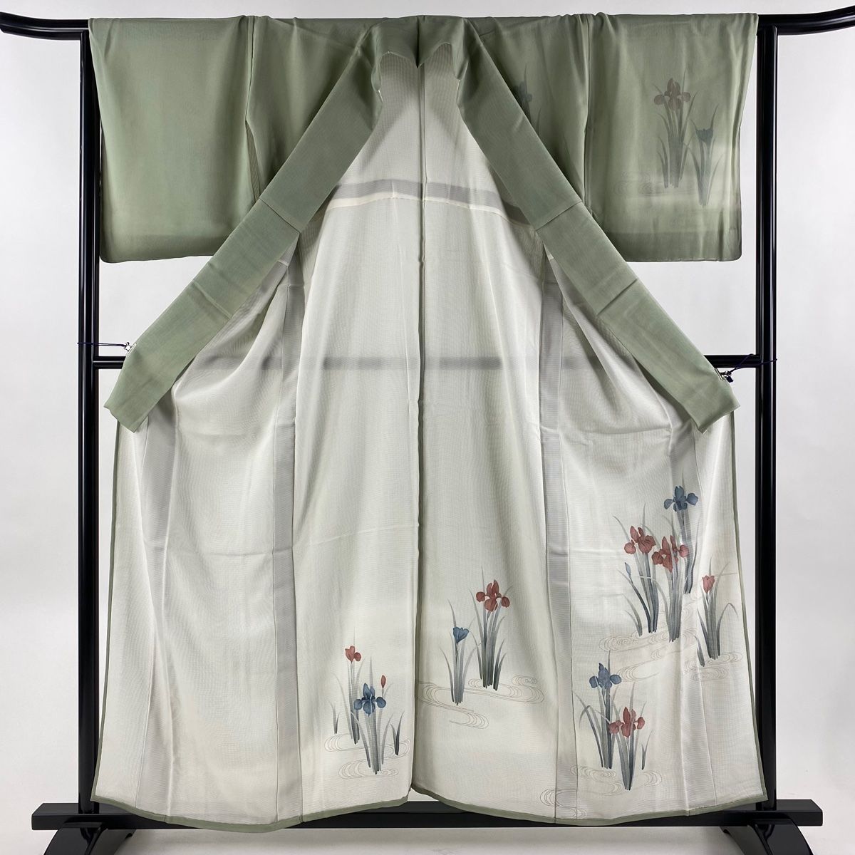 付下げ 身丈158cm 裄丈64.5cm 正絹 美品 秀品 【中古】（色無地 身丈  