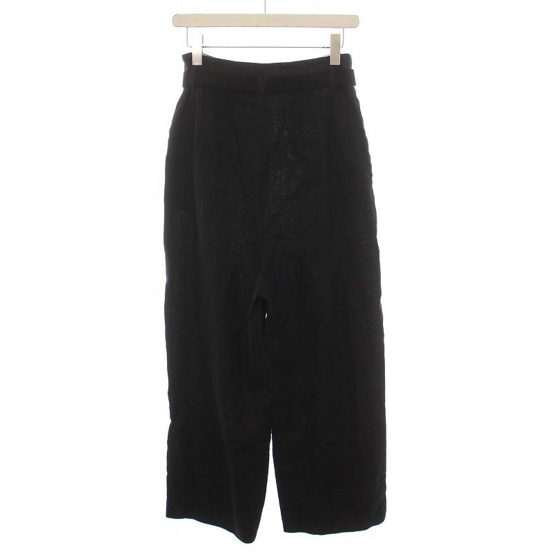 ENFOLD LINEN BELT WIDE TROUSERS パンツ 36
