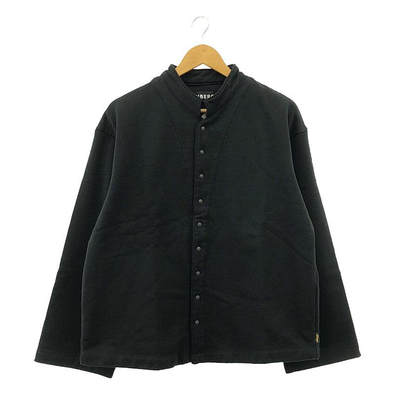 【新品】  AUBERGE / オーベルジュ | 2021SS | PERLE2 ブジュロンタイプ スナップカーディガン ジャケット | 44 | ブラック | メンズ 新品】 AUBERGE / オーベルジュ | 2021SS | PERLE2 ブジュロンタイプ