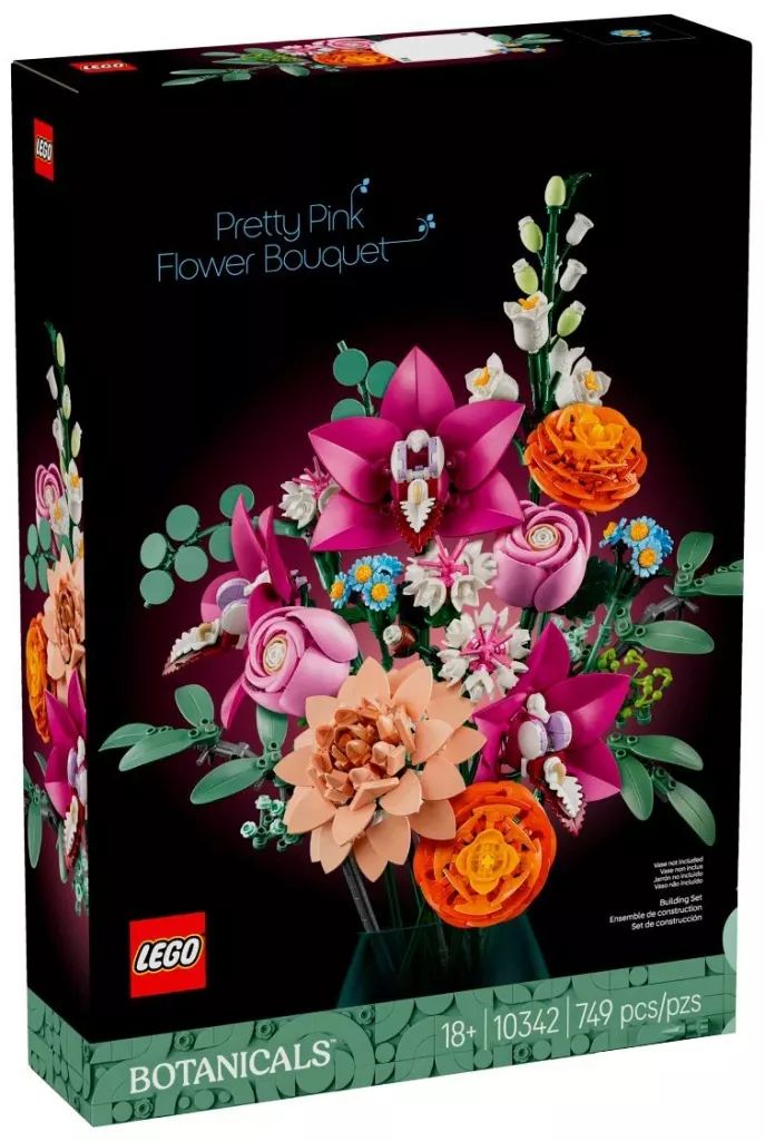Lego Rou 【新品】おもちゃ LEGO ピンクのブーケ 「レゴ ボタニカルコレクション」 10342 - メルカリ