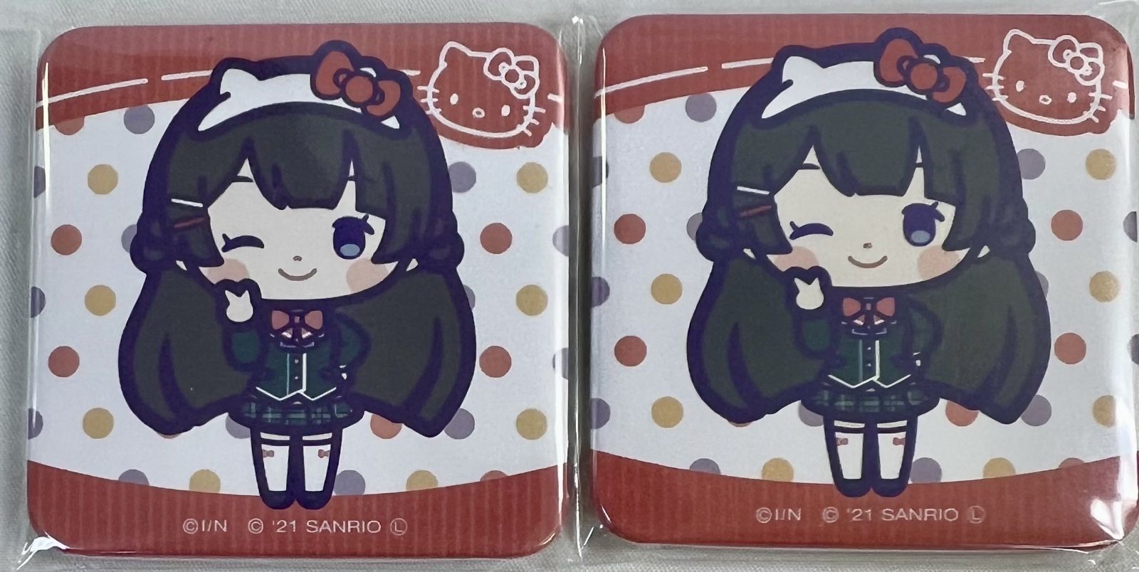 にじさんじ 月ノ美兎 缶バッジ 4種15個セットまとめ売り - メルカリ