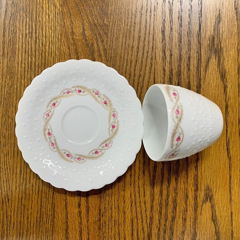 ジョルジュボワイエ　デミタスカップソーサー　2セット 美品♡リモージュ ジョルジュボワイエ カップ＆ソーサー