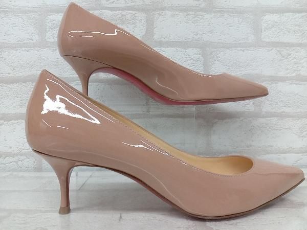 クリスチャンルブタン　パンプス37 ベージュ　美品 Christian Louboutin クリスチャンルブタン パンプス レディース