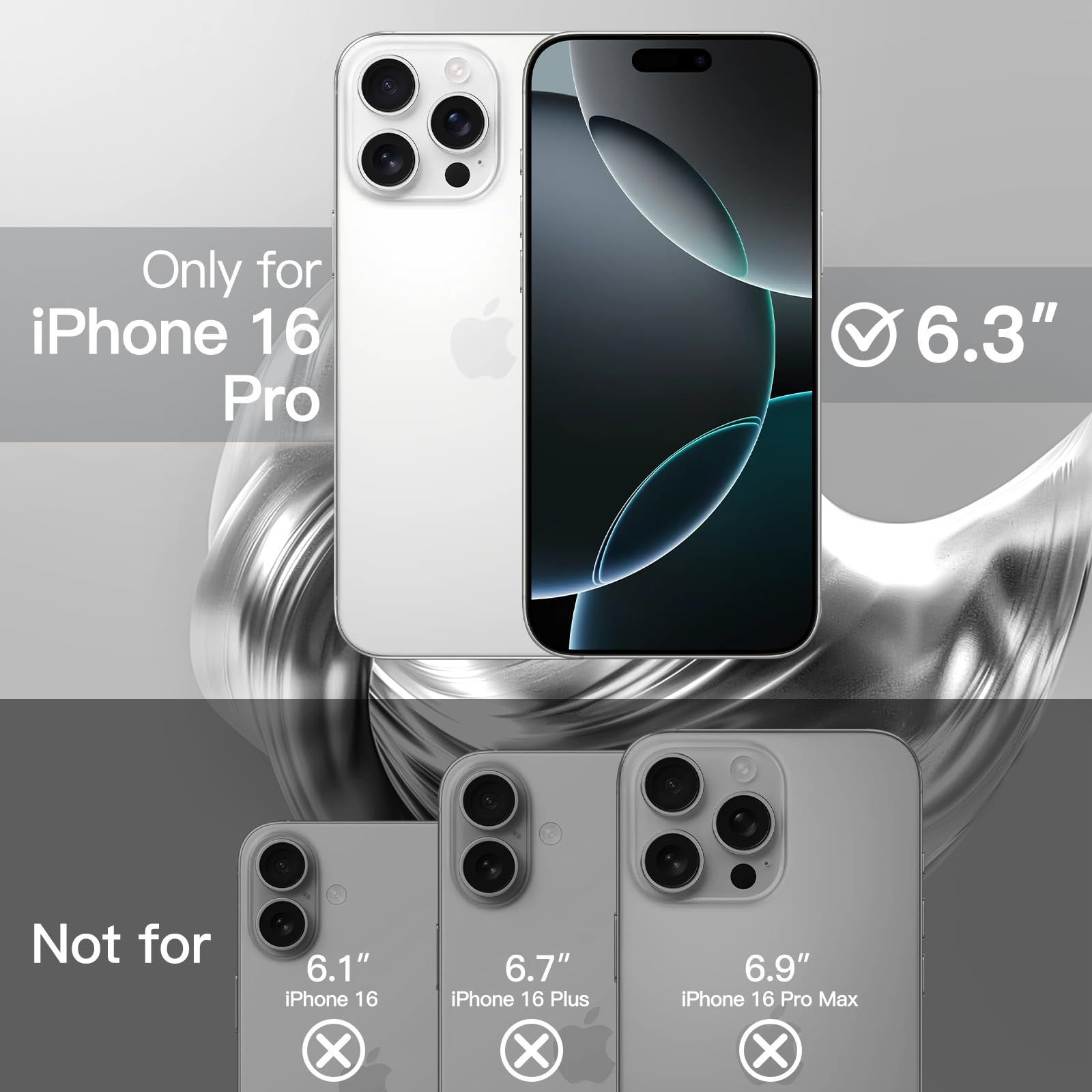 人気商品】16 Pro iPhone 6.3インチ用 ソフトクリアケース カメラ 