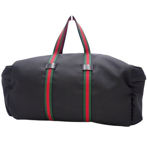 GUCCI(グッチ) ウェブライン シェリーライン ダッフルバッグ ボストン