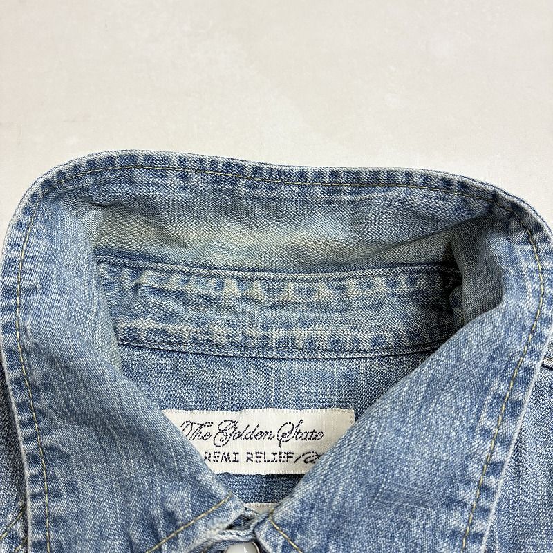 REMI RELIEF レミレリーフ デニムシャツ REMI RELIEF レミレリーフ