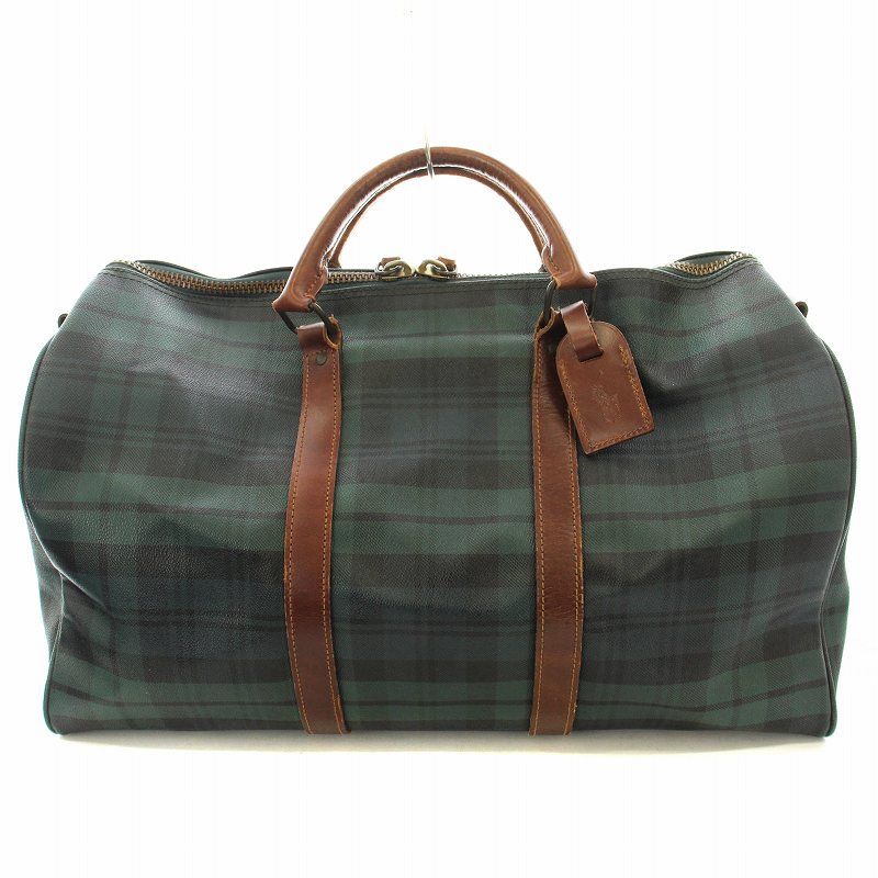 ラルフローレン RALPH LAUREN ボストンバッグ ブラックウォッチ