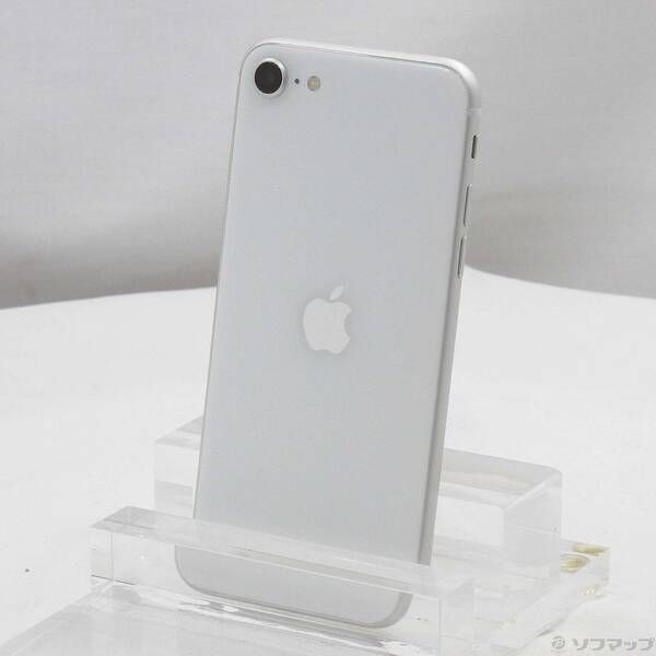 〔中古品〕 iPhone SE 第2世代 64GB ホワイト MHGQ3J／A SIMフリー【247】