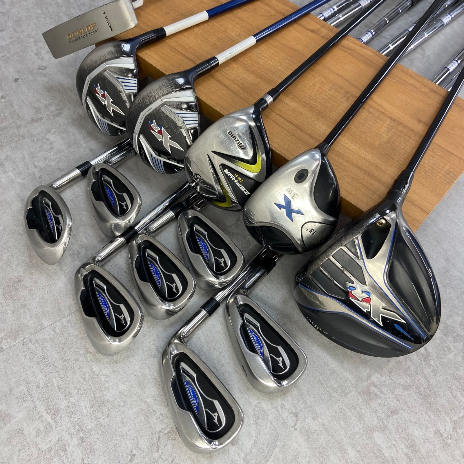 Callaway　キャロウェイ Mizuno　ミズノ　メンズゴルフ13本セット　右利き用　キャディバッグ　ヘッドカバー　初心者おすすめ　入門用