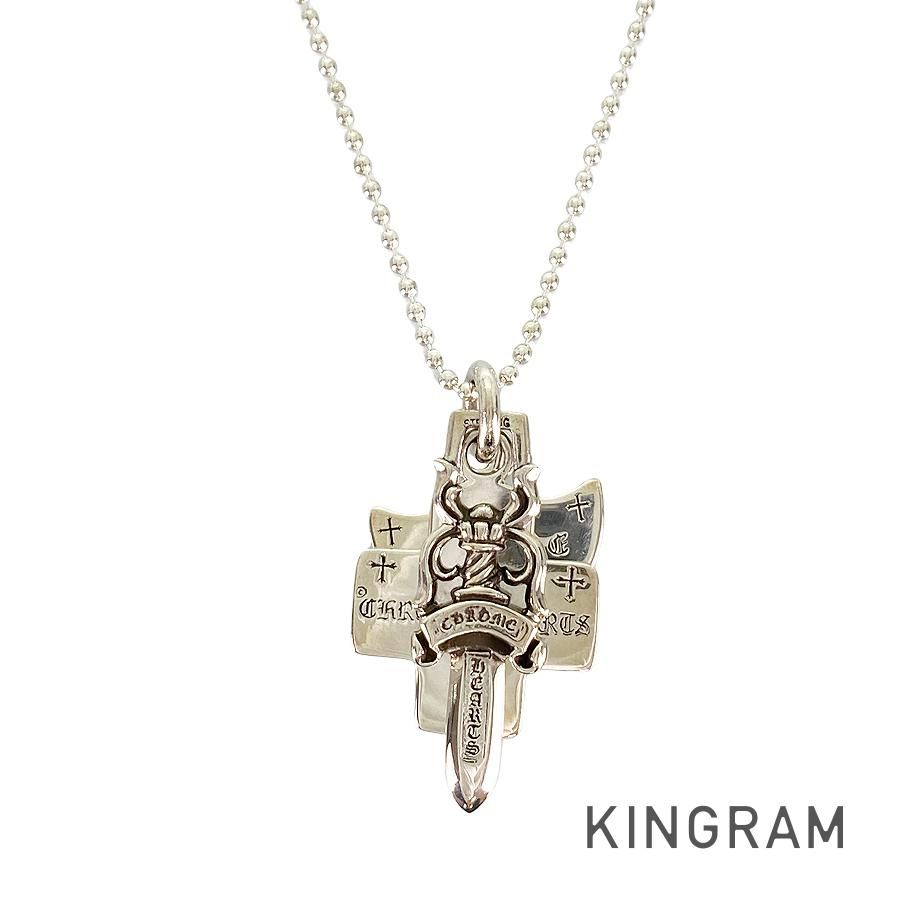 クロムハーツ CHROME HEARTS スリートリンケッツペンダント