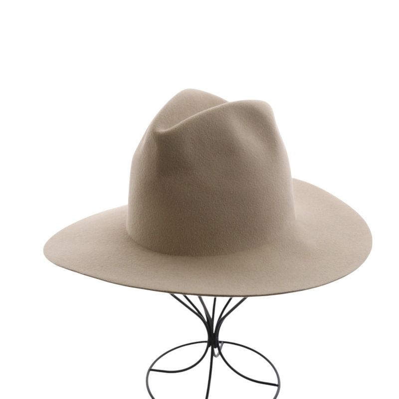 レナードプランク REINHARD PLANK 中折れ帽 中折れハット フェルト ベージュ /AK3 ■SH