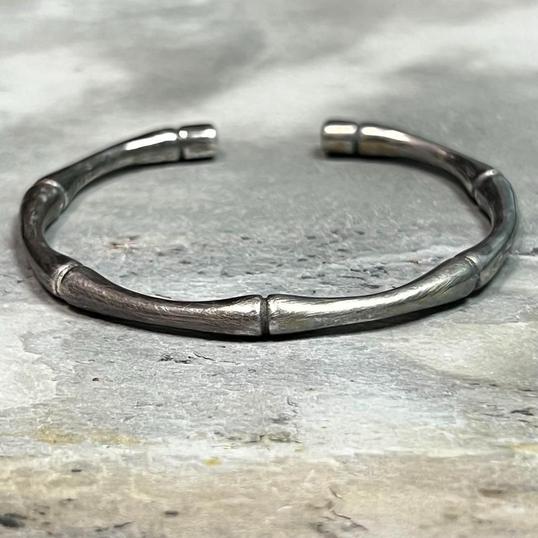 VINTAGE ヴィンテージ バンブーデザイン バングル ブレスレット 竹