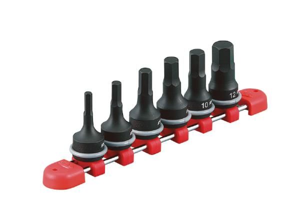 【新品・3営業日で発送】京都機械工具 TBTP306P (9.5SQ)インパクト用ヘキサゴンレンチセット TBTP306P