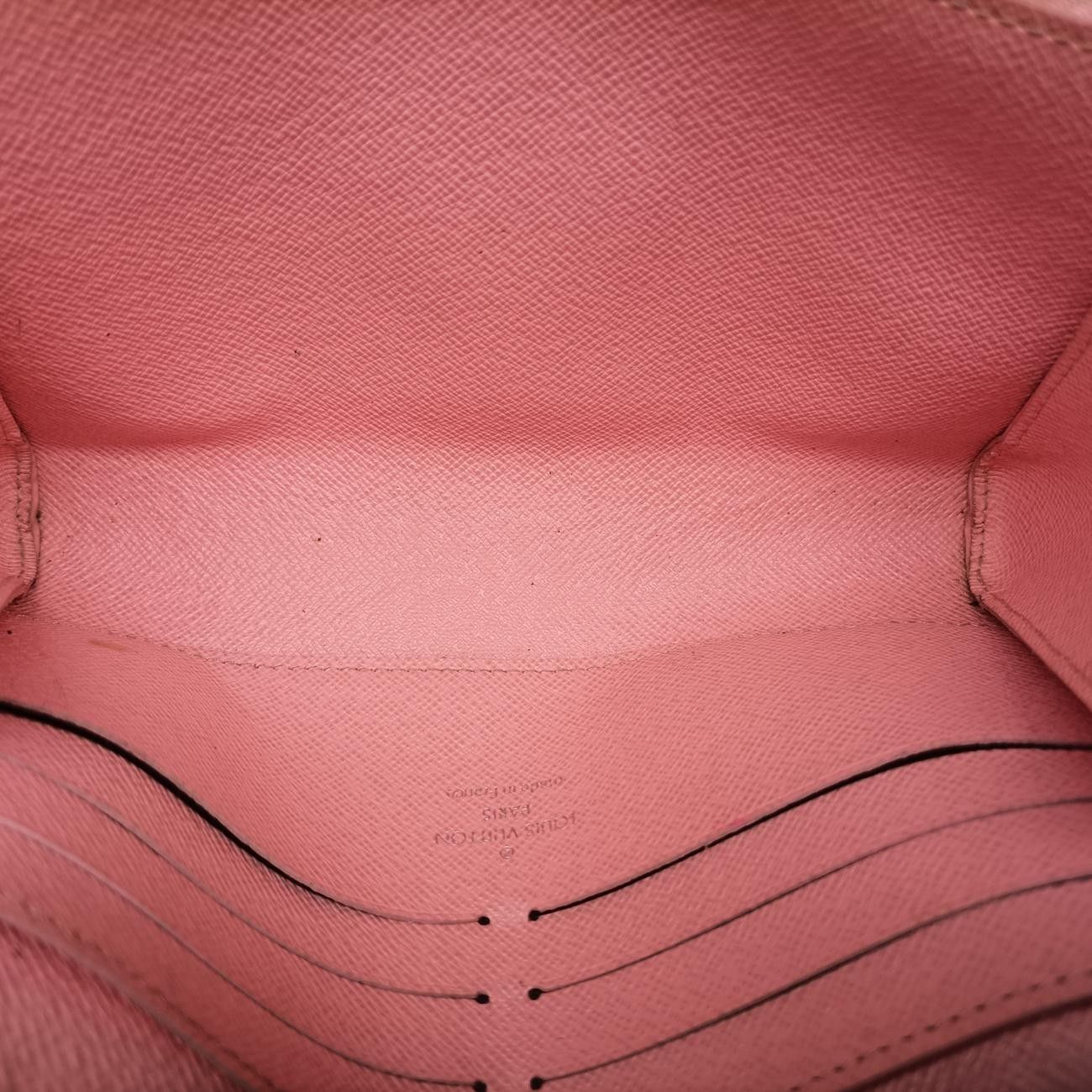 Vuittonポルトフォイユ ツイストピンクXレッドXブラックエピM67227SP0136