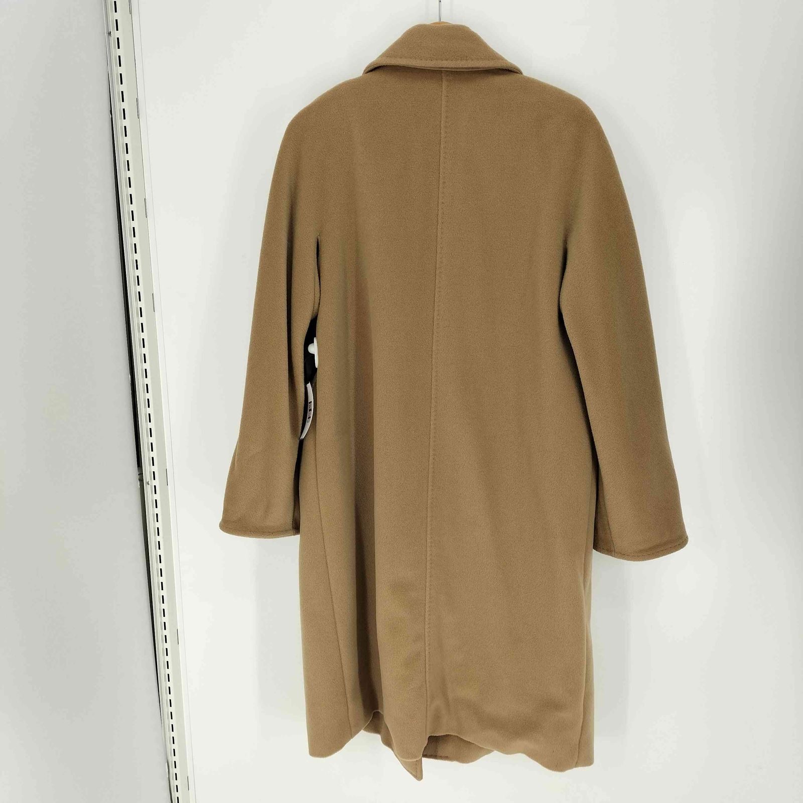 マックスマーラ MAX MARA 白タグ イタリア製 カシミヤ ブレンド ウール ダブルブレスト チェスター コート レディース EUR 42