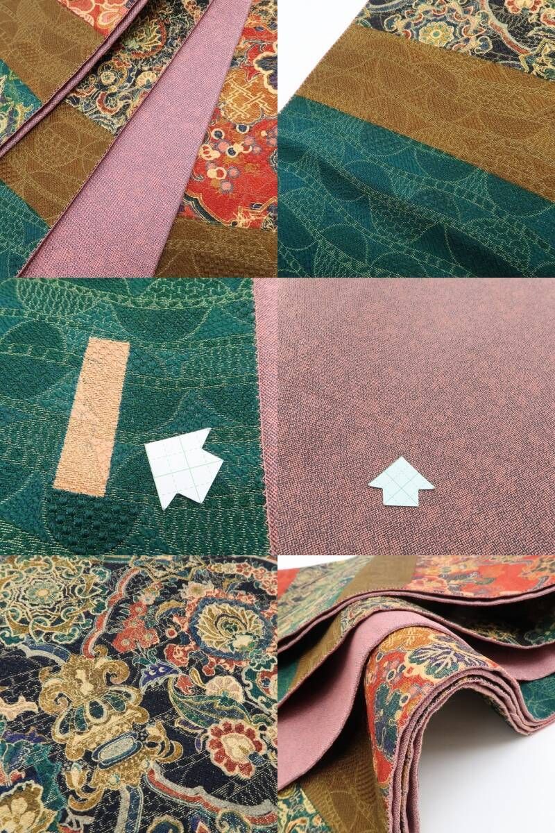 ❁tomihisa❁美品 前田仁仙 落款 更紗 着物 正絹 全通”更紗で広がる