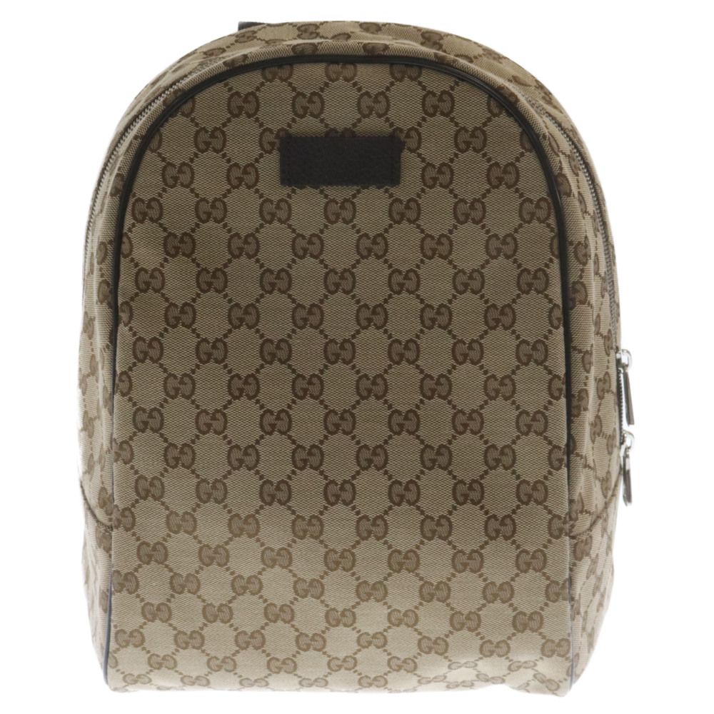 GUCCI (グッチ) GGスプリーム キャンバス モノグラム バックパック 
