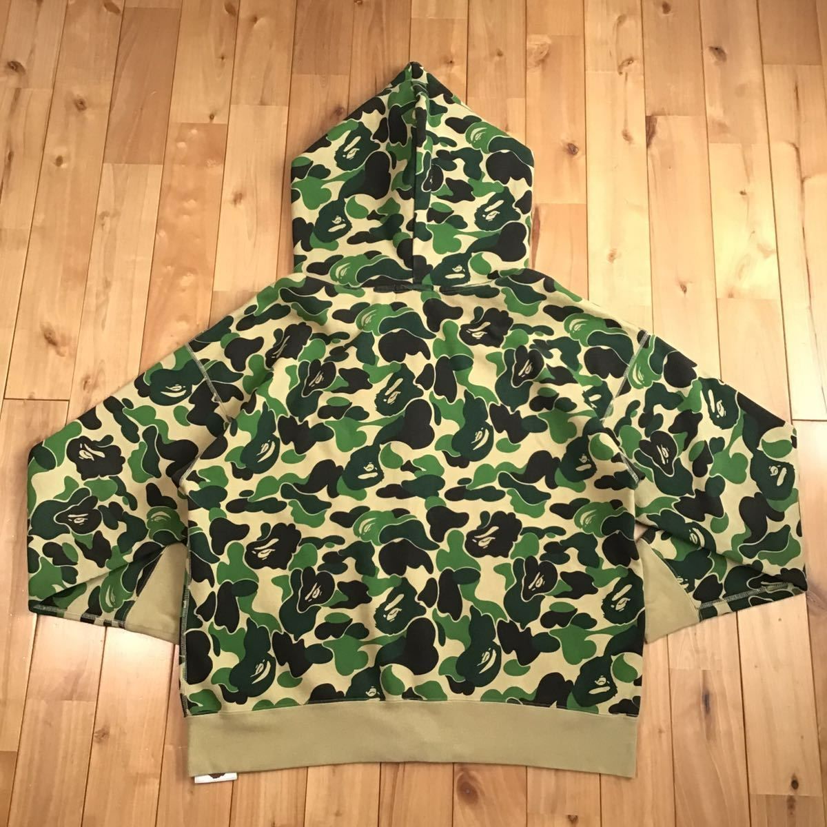 GIANT ABC CAMO FULL ZIP HOODIE Mサイズ a bathing ape BAPE エイプ 