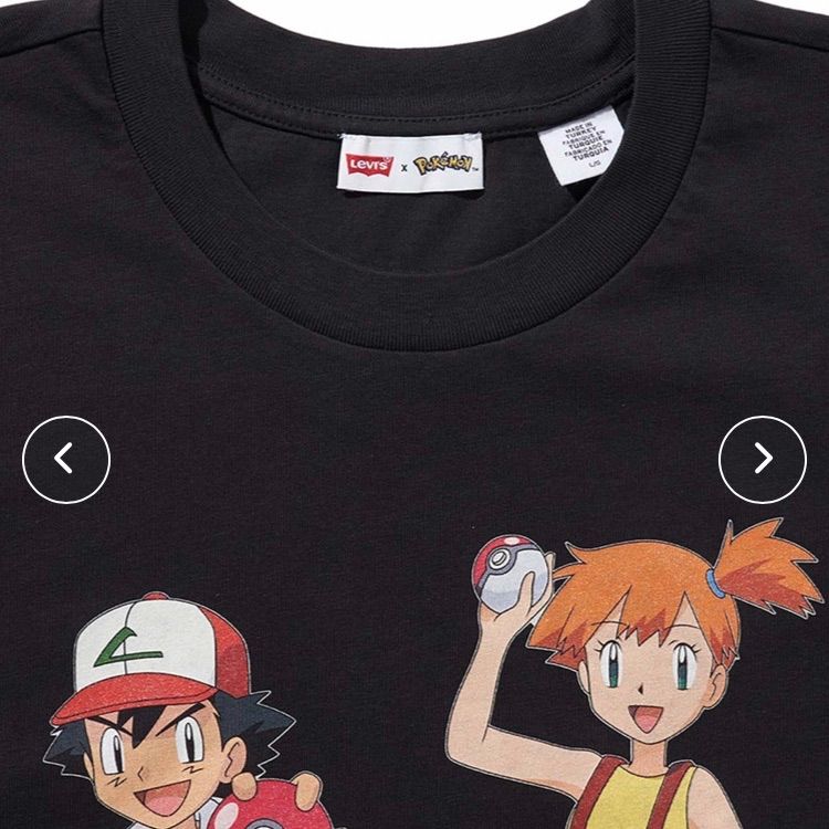 ポケモン リーバイス コラボ Tシャツ Levi 