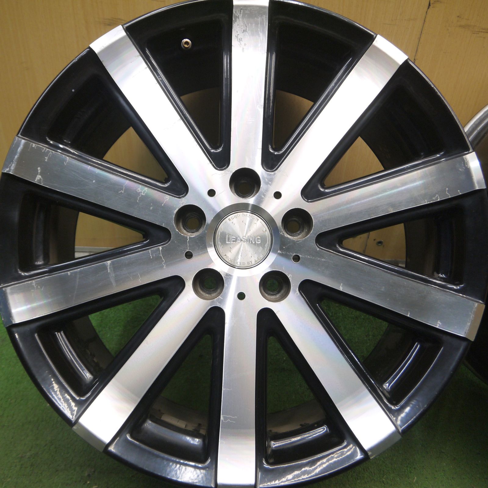 送料無料* 4本価格☆LEASING A.C.S ホイール 18インチ レアシング ACS 