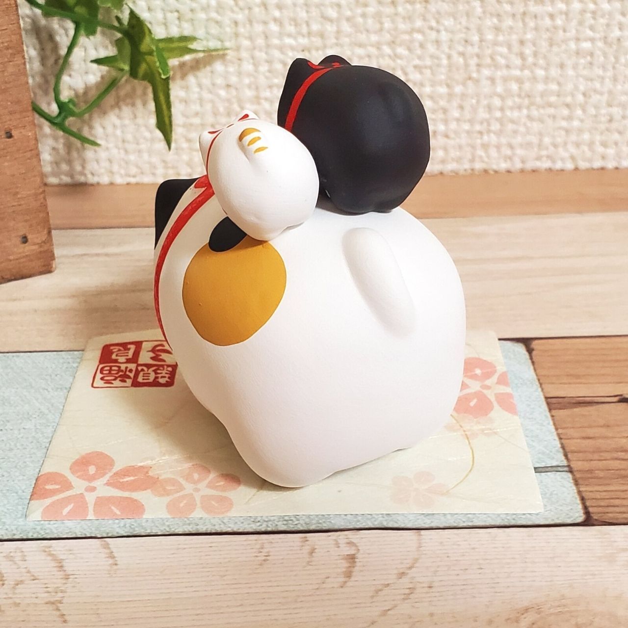 ♬ ペンギン 陶器 小物入れ 置物 インテリア - 小物入れ