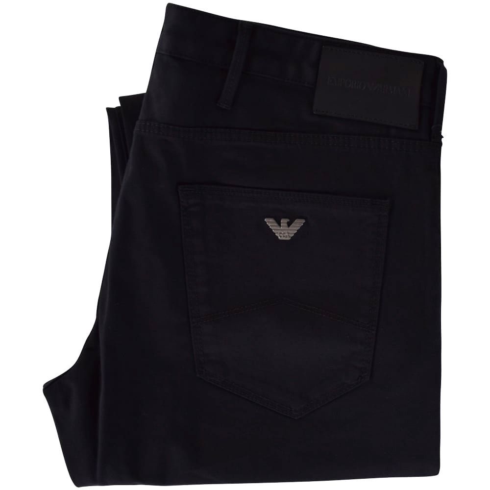 SD-18 ARMANI JEANS アルマーニ　ジーンズ トップス　ブラック 30 EMPORIO ARMANI 8N1J45 ブラック デニム ジーンズ - メルカリ