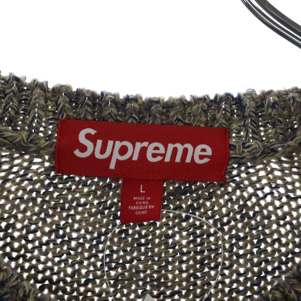 Supreme コントラストロゴセーター M SUPREME (シュプリーム) 25SS Contrast Logo Sweater