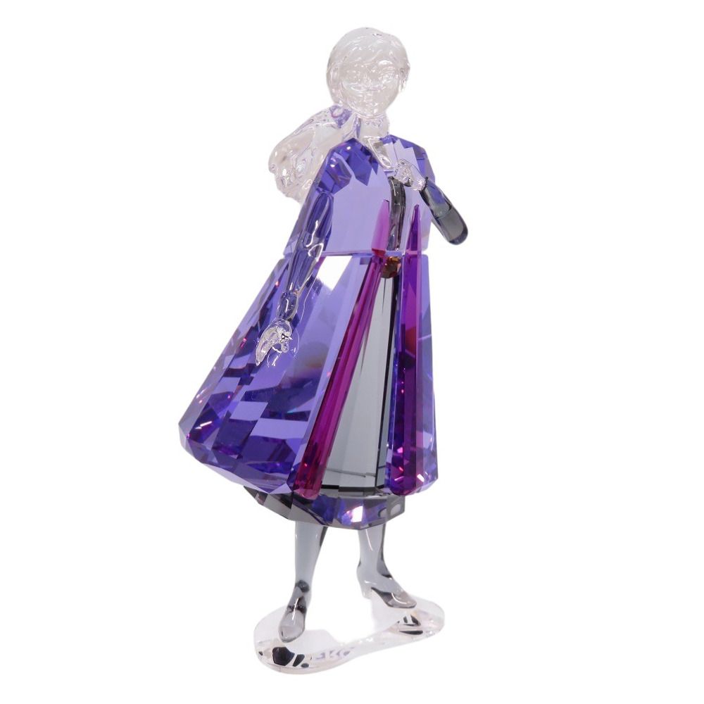 新品同様 スワロフスキー アナと雪の女王2 アナ フィギュア クリスタル