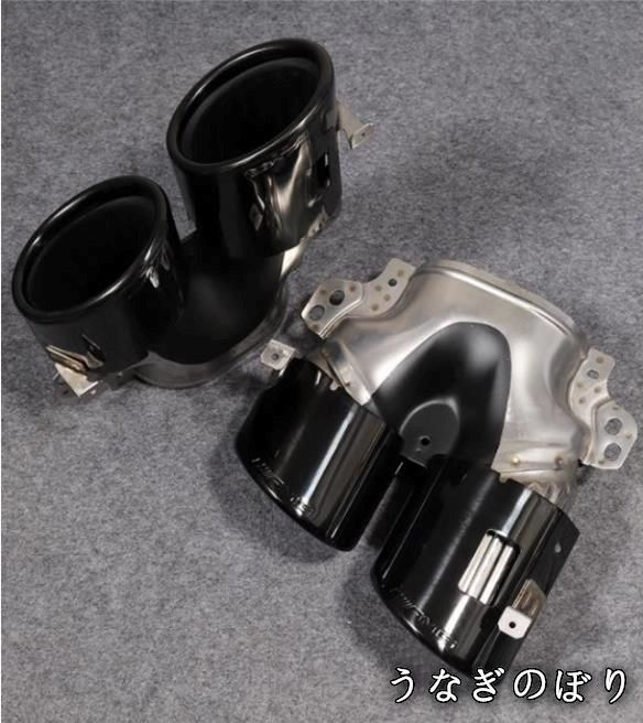 メルセデス ベンツ GLBクラス GLB35 外装カスタム マフラーカッター テールパイプ デュアル出し マフラーカッターカバー 2021年-C251024