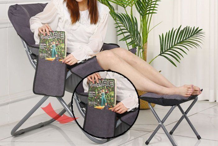【大特価】アウトドアチェア リクライニングチェア 折りたたみ オットマン付き Amazon.co.jp: UPstore アウトドアチェア リクライニングチェア