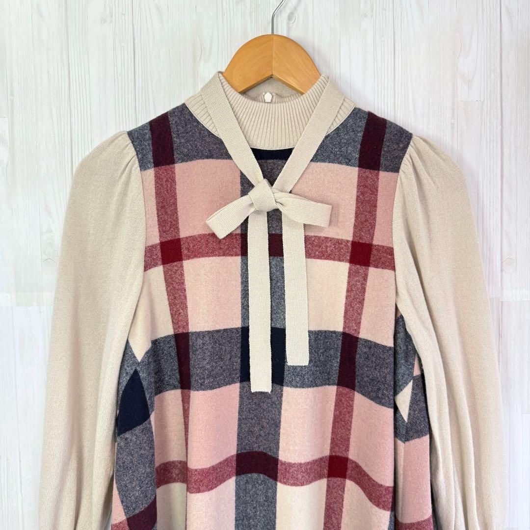 クレストブリッジチェック フラノワンピース