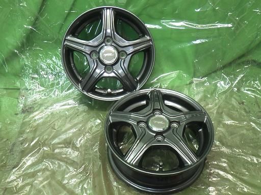 TOPRUN 12インチ アルミホイール 2本 4J 42