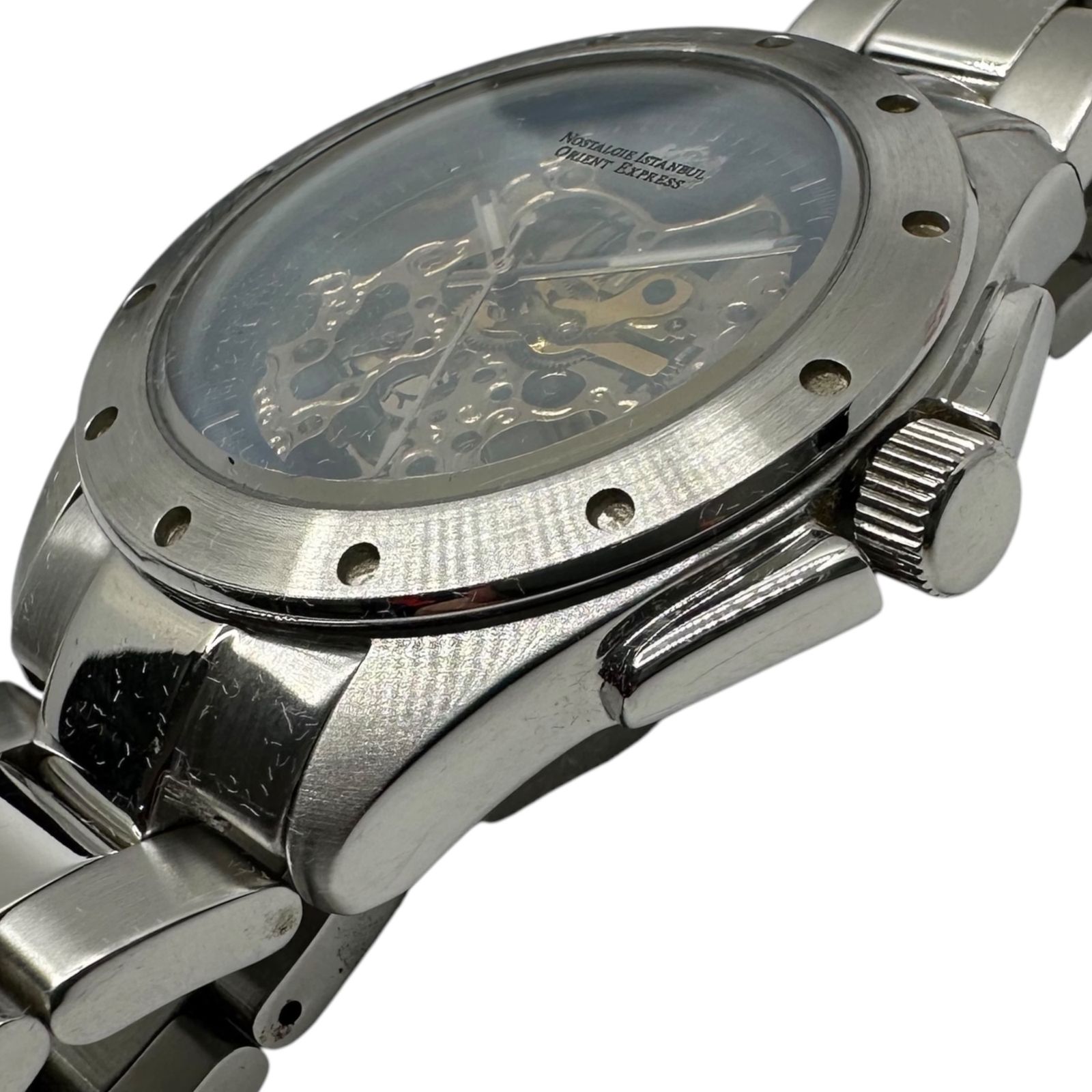 ORIENT EXPRESS(オリエントエクスプレス) Skeleton automatic watch 