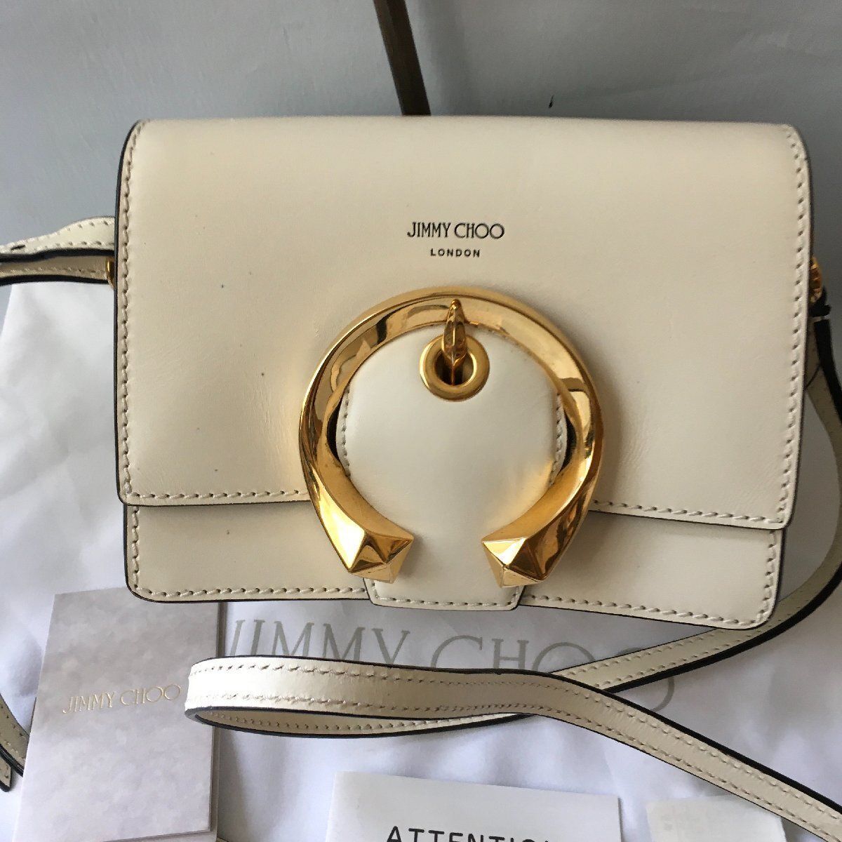 JIMMY CHOOジミーチュウ マデリン ショルダー バッグ - メルカリ