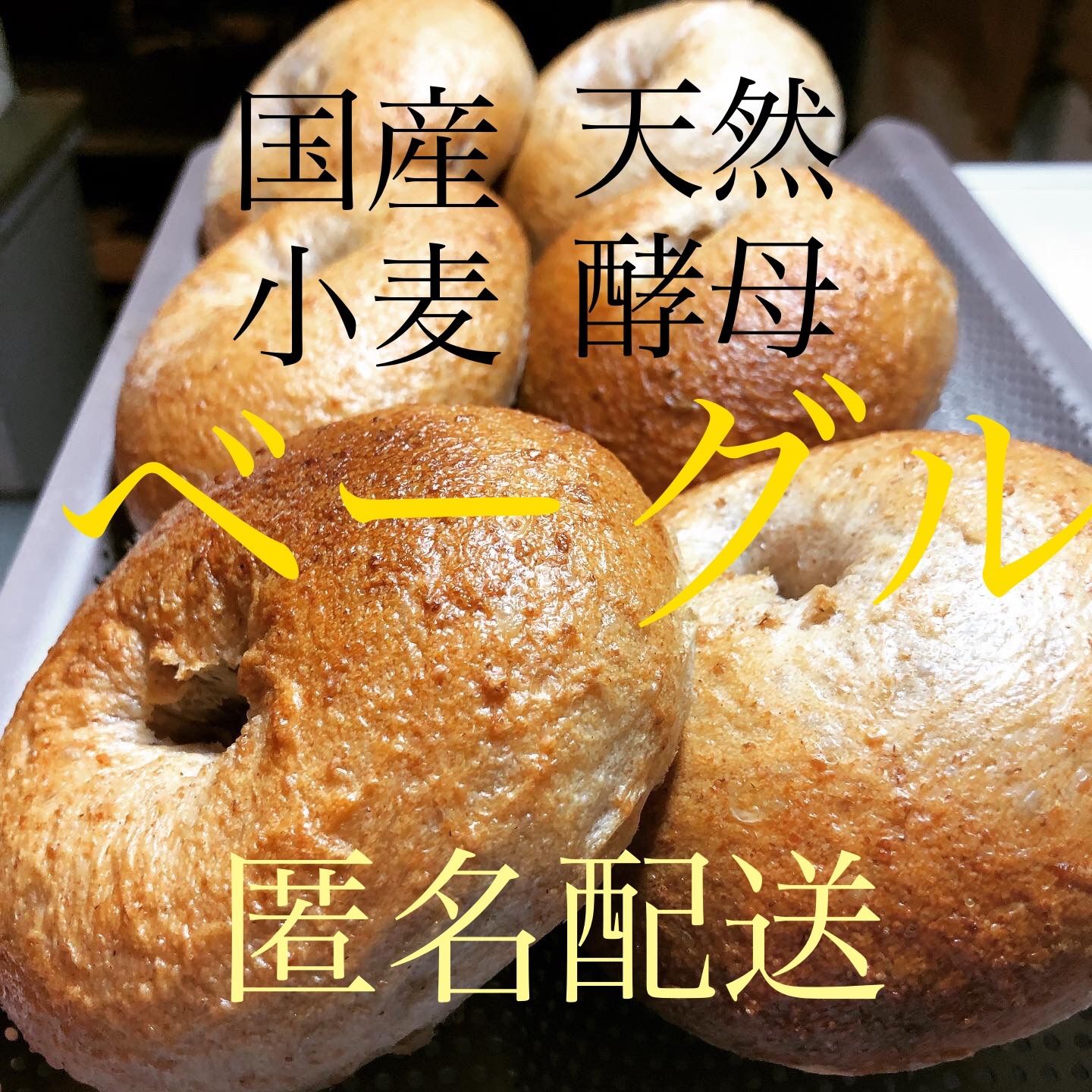 全粒粉入りベーグル3個　コンパクト常温便-0