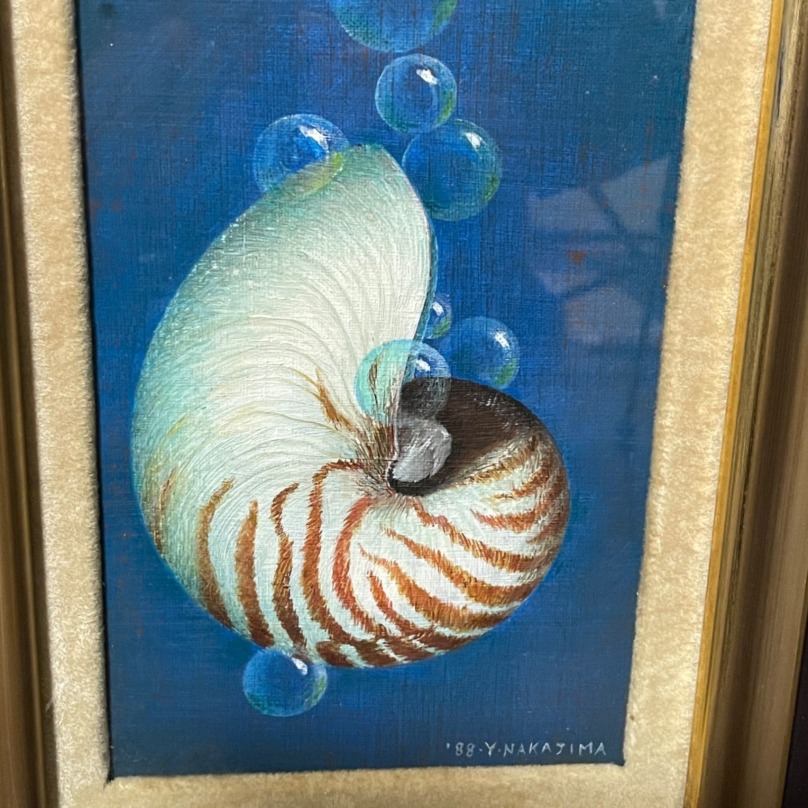 油絵 油彩画 中島芳雄 SMサイズ 愛知県 岡崎市 - Antique shop carl