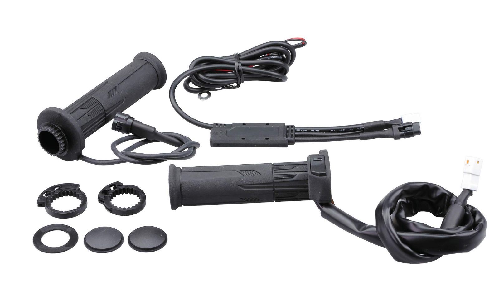 120mm ボタン式スイッチ スロットル一体式 GH10 φ22.2用 グリップヒーター バイクパーツ 304-8214 キジマ Kijima