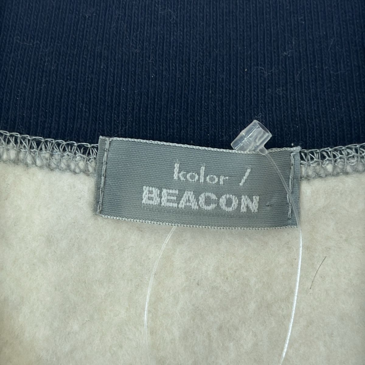 kolor BEACON カラー ビーコン 22AW パネル切替プルオーバースウェット 