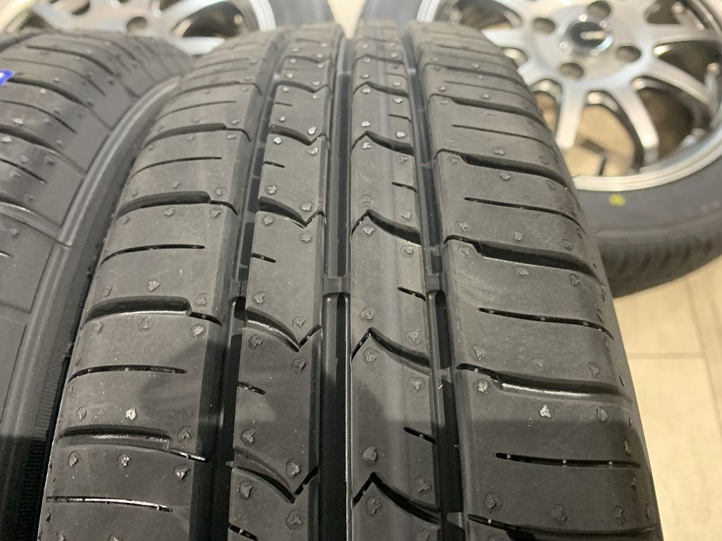 【2302053】新品タイヤ 14インチ 4.5J +45 PCD100 4H + GOODYEAR EG01 155/65R14 2022年 軽自動車 ワゴンR パレット ルークス モコ N-BOX 等