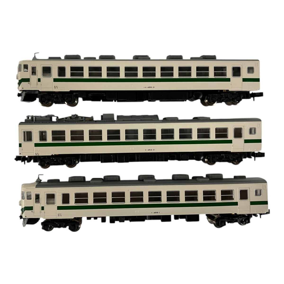 鉄道模型　ＨＯゲージ　カツミ　グリーンライナー　455系　3両セット 鉄道模型 HOゲージ カツミ グリーンライナー 455系 3両セット