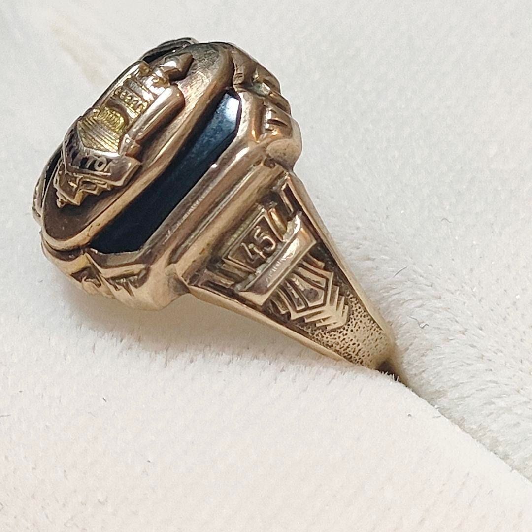 カレッジリング ジャスティン 10K ヴィンテージ JOSTEN ジャスティン