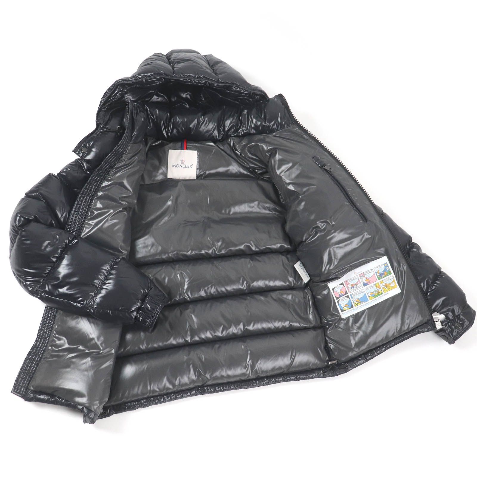 【極美品】MONCLER モンクレール ワッペン付 デニムジャケット 春秋 極美品□MONCLER モンクレール 22AW MAYA GIUBBOTTO マヤ ロゴワッペン